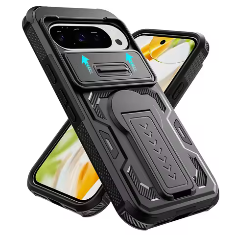 Stand Holder Cell Phone Accessories Case for Google Pixel 10 Pro XL Pixel10 Pixel9 Pixel 9 Pro Back 