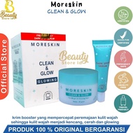 Terbaruuu Bs - Moreskin Clean And Glow Nasa Bpom Cream Perawatan Wajah