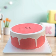 Fake birthday cake embryos - self-decorated with all designs