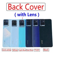 For VIVO Y21 2021 Y21A Y21G Y21E Y21S Y21T Battery Back Cover Housing Middle Frame with Camera Lens 