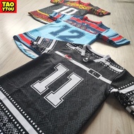 2024 NFL COLLAR STATE EDITION Baju Tshirt NFL JERSEY Custom Jersey Lelaki Thailand viral tiktok jersey Microfiber Jersi Men Women