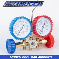manifold gauge R410 R22 R134a R404a R12 refrigerant R134 Gas Meter air conditioning tools with hose