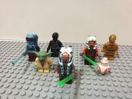 國産 星球大戰 積木 人仔 7隻 Star Wars 非Lego 二手