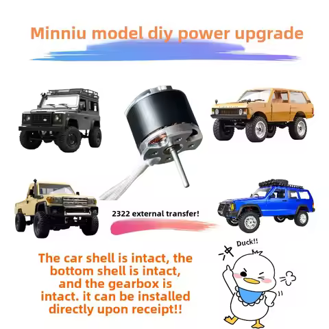 NEW MN82/MN99S/MN168/MN78 Upgrade Parts MN 2322 Outer Rotor Brushless Motor ESC Modification Upgrade