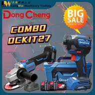 Dong Cheng COMBO DCKIT27 Set DCSM03-100 DCPL208Z & 20V 4.0Ah Battery & 20V Fast Charger & Tools Bag
