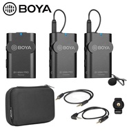 BOYA BY-WM4 Pro K2 Dual Channel Digital Wireless Microphone Vlog Mic for Video Conference / Interview / Zoom Meeting