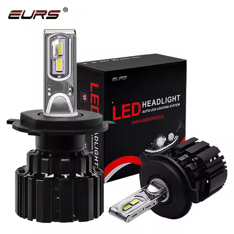 EURS P9 LED H4 H7 LED Car Headlight Bulb H11 H8 H9 13600LM 100W Auto led headlamp 9005 HB3 HB4 H15 H