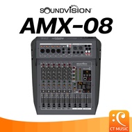 SOUNDVISION AMX-08 Professional Analog Mixer อนาล็อกมิกเซอร์ มิกเซอร์