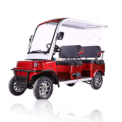 Factory Directly Selling Comfortable Rickshaw Tourist Car Electri Mini Golf Car Tuk Tuk Car Sightsee