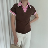 Novara Layered Knit Top / Blouse