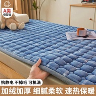 seahorse foldable mattress foldable mattress cover Milk Velvet Mattress Cushion Student Dormitory Single Mattress Double Mattress Mattress Mattress Bedding Mattress Cushion Bedding