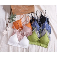 【SHUTTER FASHION】小吊带螺纹蝴蝶结美背内搭 Inboard BA101