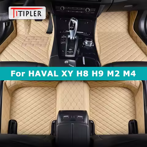 TITIPLER Custom Car Floor Mats For HAVAL XY H8 H9 M2 M4 Auto Carpets Foot Coche Accessorie