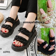 (CHAIN) Korean Style Jelly Imported Fashion Mountain Sandals Balance 2312-B
