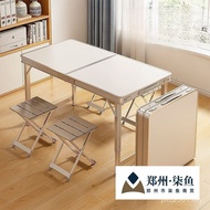 Push Folding Night Market Stall Folding Table Table Folding Floor Table Table Stall Portable Start-u