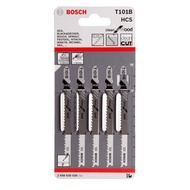 BOSCH HCS CLEAN FOR WOOD JIGSAW BLADE (T101 B) 5PCS/PACK