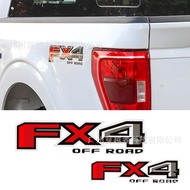 4x4 Off-Road Vehicle Stickers Modified Rear Stickers FX4 Decorative Decals Truck Colorful Trunk Glas