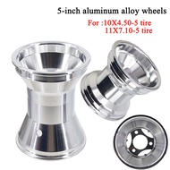 5 inch GO KART wheel rear 11X7.10-5 front 10X4.50-5 Wheel Rim for KARTING ATV UTV Racing Golf Buggy 