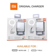 XIOMI mi 9 27W fast Charging micro USB type C Charger