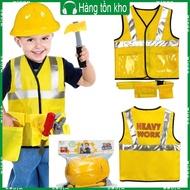 WIN Worker Costume For Kids Construction Worker Costume For Boys Kids Role for Play