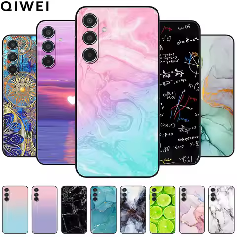 Soft Cover for Samsung Galaxy A15 4G 5G / A25 A35 A55 5G Case Silione TPU Bumper Coques for GalaxyA1