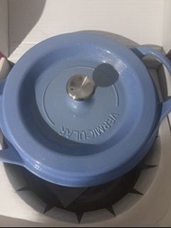 Vermicular blue oven pot round 22cm 日本製琺瑯鑄鐵鍋具閃藍色