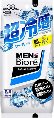 Kao Men's Violet Face Cleansheet Cool 38台式機