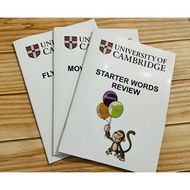 Bộ 3q - luyện viết từ vựng Cambridge - Cambrigde Starter Mover Flyer Words Review