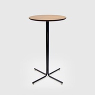 TEMPO 實木吧台桌高腳桌-棕/圓60及75/高108