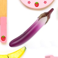 Lifelike Eggplant Artificial Fake Display Simulation Food Model Faux Realistic Vegetable Prop