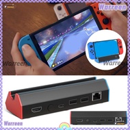 WARREEN TV Dock Station, USB 4K@120Hz Adapter,  Type-C Hub Adapter for  Switch/Switch OLED Game Acce
