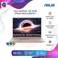 ASUS Laptop Zenbook 14X Space Edition UX5401ZAS OLEDP911 4K Intel Core i9 32GB 1TB