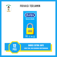 Kondom Durex Extra Safe Isi 12 Sachet Condom Tebal Anti Bocor
