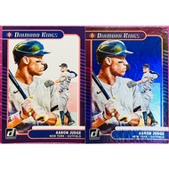 Aaron Judge~Judge~Regular Edition+Bright Edition 2 Sheets Yankees DIAMOND KINGS 2021 DONRUSS 2