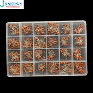 960Pcs/lot Ceramic capacitor Assortment Kit 2PF-0.1UF 50V Ceramic capacitors set 24value*40pcs diy E