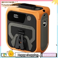 10000mAh Wearable Fan Waist Clip Fan for Outdoor Orange
