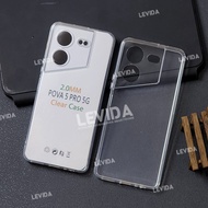 Case Tecno Pova 5 Tecno Pova 5 Pro Premium Softcase Clear 2.0mm Case Bening Tecno Pova 5 Pro Tecno P