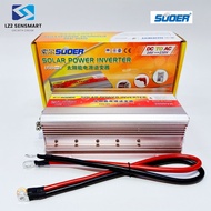 Suoerอินเวอร์เตอร์ 12V 3000VA 12v to 220V Portable Smart Power Inverter