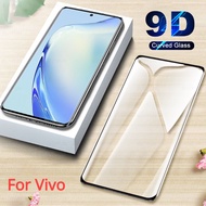9D Curved Glass Vivo Y56 Y02 Y02A Y02T Y77 5G Y73 Y51 Y31 Y51A Y53S 4G T2 T1 Pro IQOO Z8X Z7X Z6 Lit