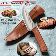 【HARGA BORONG】SSS PISAU JEPUN VIRAL ✔ Free Sarung Pisau daging Tebal:4.0MM ✔ Pisau lapah pisau dapur