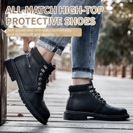 Quality Assurance Safety Boots Safety Shoes Waterproof Spark-Proof Anti-Scalding Welder Shoes Heat Insulation Work Shoes Workshop Protective Shoes Safety Shoes Steel Toe Shoes Heav