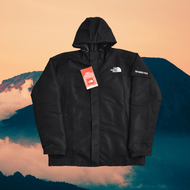 JAKET parasut outdoor TNF HOODIE SYNTETHIC DOWN OUTDOOR PENDAKI HIKING CAMPING WINTER JAKET tnf PRIA