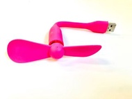 移動 USB 風扇 矽膠 柔性 可彎曲風扇 粉色 Mobile USB Fan Silicon Flexible Bendable Fan Sharp Pink