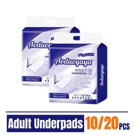 10/20PCS Disposable Adult Care Pad Adult Underpads for Adults Elderly Incontinence Diaper