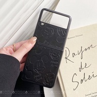 Zflip1Samsung Internet Celebrity Cartoon Phone Case2Suitable for foldable screens f7070f7000Trendy