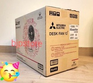 ❣️Mitsubishi Electric Desk Fan 12"/ 名牌電器👉三菱電機 型格炭黑色座檯風扇 (型號: D12A-GB CY-GY)