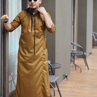 baju gamis al amwa - jubah al amwa - busana muslim alamwa platinum