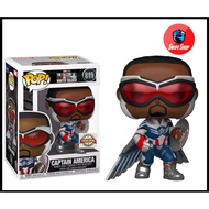 Funko Pop Captain America with Wings Falcon and the Winter Soldier Exclusive 819