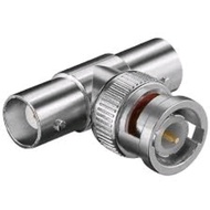BNC T CONNECTOR BNC CONNECTOR T 1 BNC MALE TO 2 BNC FEMALE