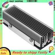 SSD Radiator 2280 SSD Heat Sink for M.2 NVMe 2280 SSD 2 Heat Pipes M.2 SSD Radiator Grey